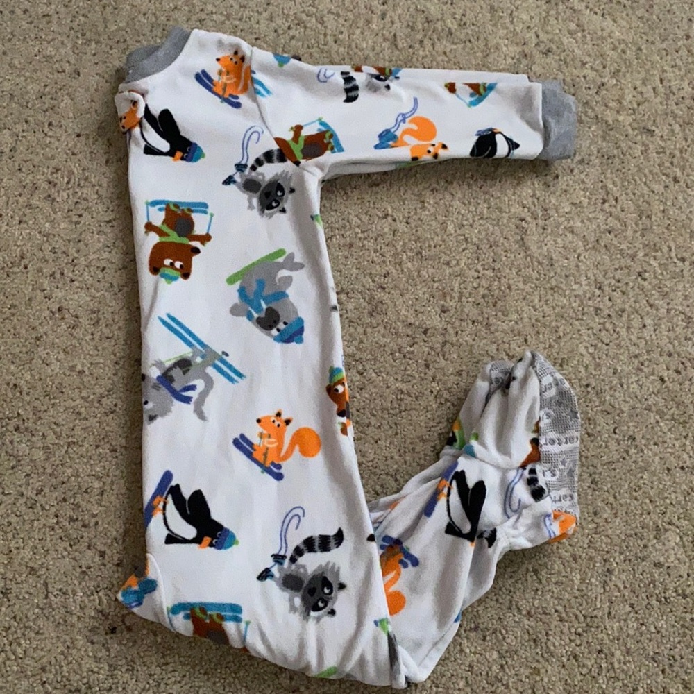 Carter’s Fleece Zip Up Pajamas